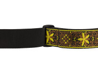 Correia Fender Pasadena Woven Strap, Yellow Wallflower, 2